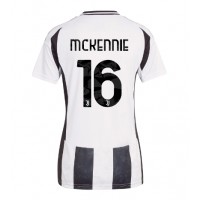 Juventus Weston McKennie #16 Fußballbekleidung Heimtrikot Damen 2024-25 Kurzarm